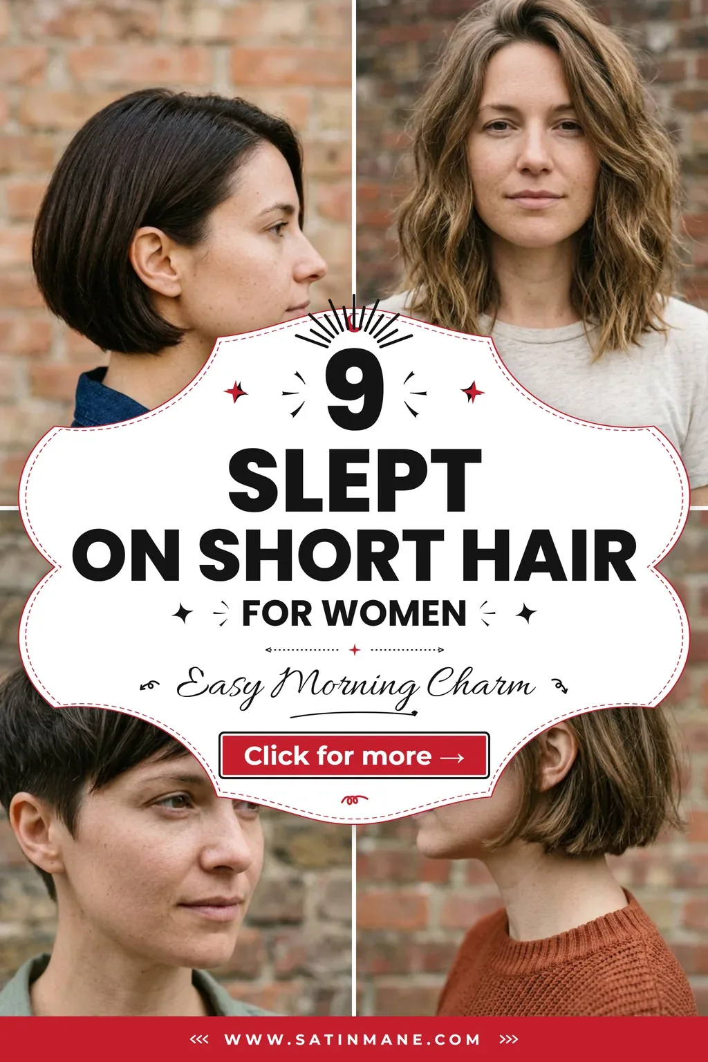 Second-Day Shorter Haircuts for Women That Look Better Slept On